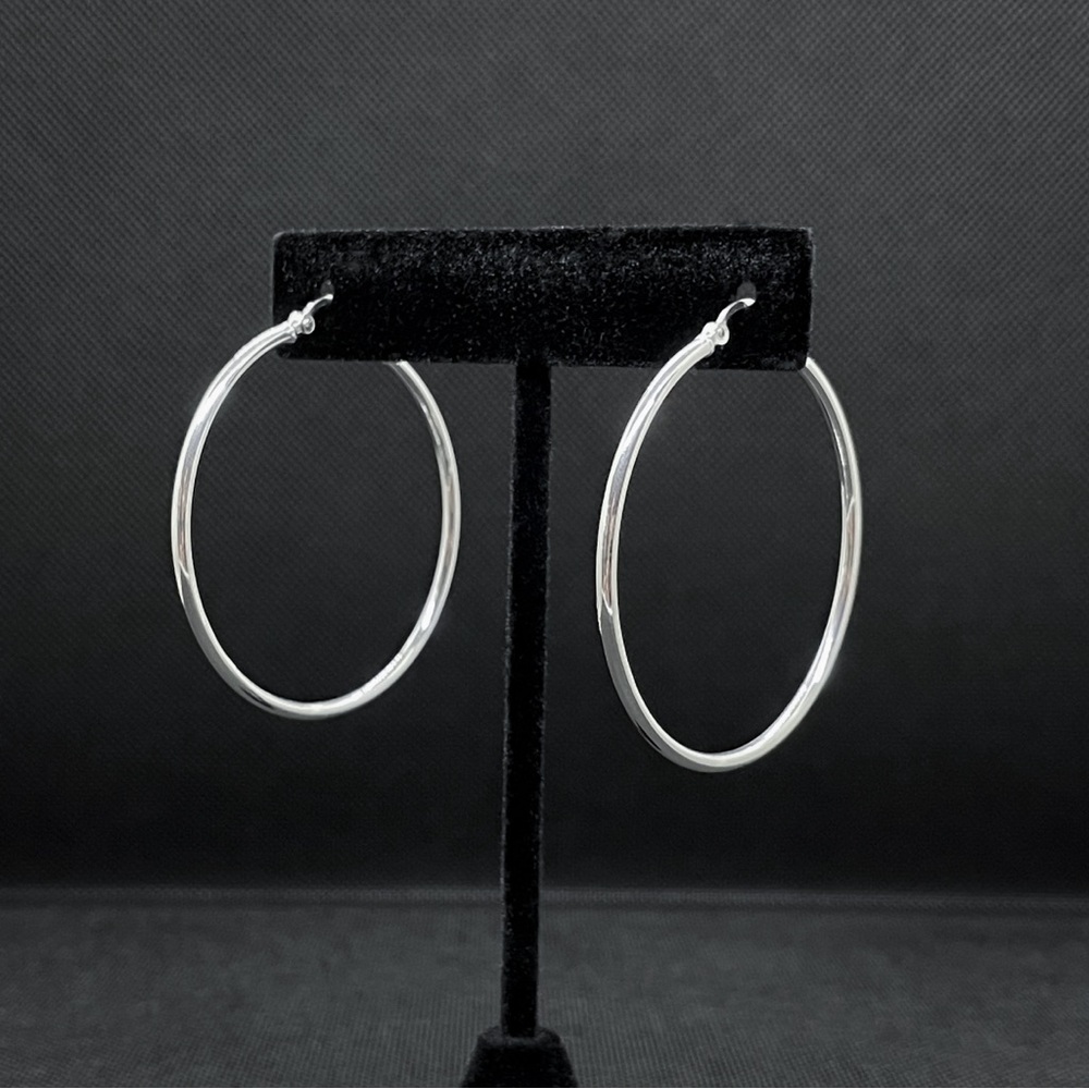 Sterling Silver Hoop Earrings